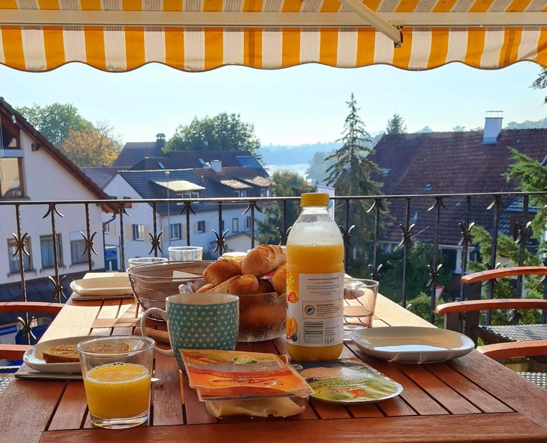 Ferienwohnung Rheinblick in Büsingen -keine Monteure- Busingen Exterior foto