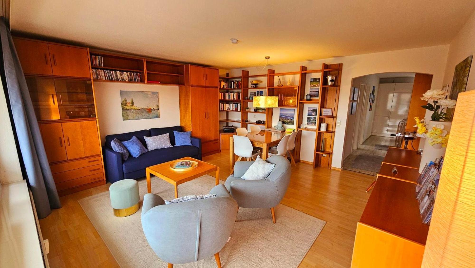 Ferienwohnung Rheinblick in Büsingen -keine Monteure- Busingen Exterior foto