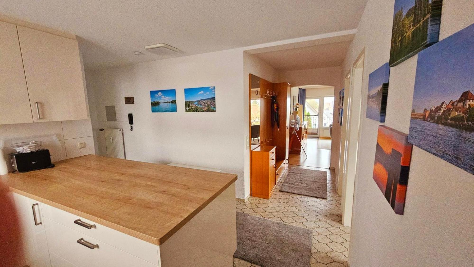 Ferienwohnung Rheinblick in Büsingen -keine Monteure- Busingen Exterior foto